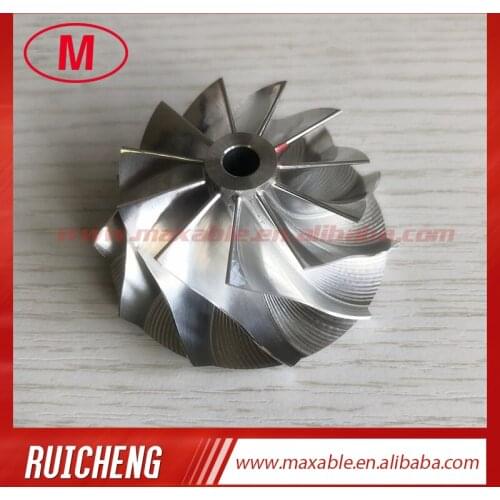GT2554R 42.12/54.39mm 11+0 blades high performanceTurbo Billet/aluminum 2618/milling compressor wheel
