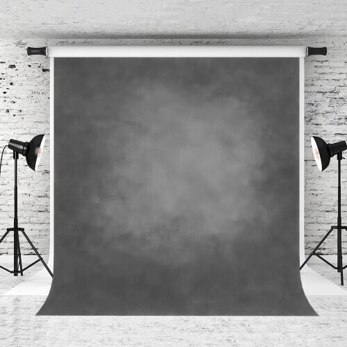 VinylBDS Gray Photography Backdrops 5x7ft Pure Color Abstraction Studio Background Cotton Washable Background Fantasy