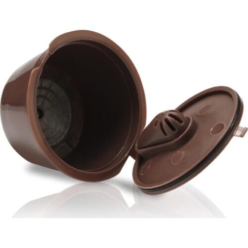 Upgraded Home Refillable Capsules Reusable Coffee Pods Filters Cup with Foaming Function For Dolce Gusto Machine