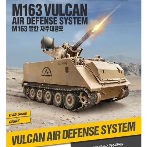 ACADEMY 13507 1/35 Scale US ARMY M163 VULCAN Plastic Model Building Kit