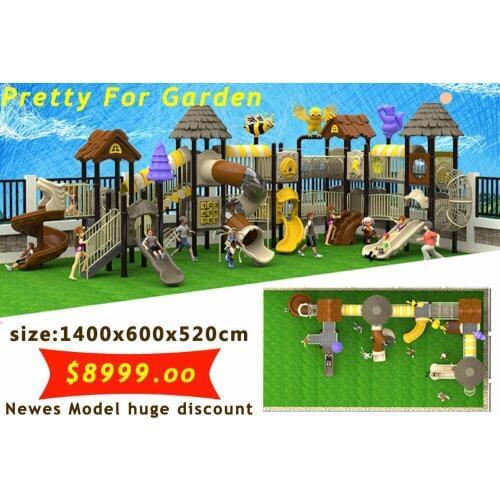 NEW outdoor playground equipment park KIDS amusement paradise children play structure special discounts YLW