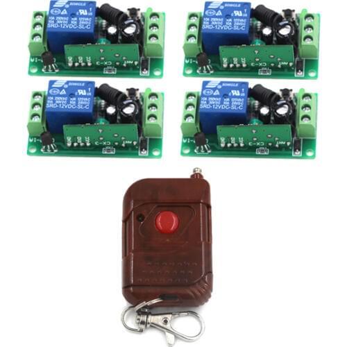 Remote Control SwitchTransceiver Wireless ON OFF Switch Toggle Momentary Adjusted Add Controller Freely