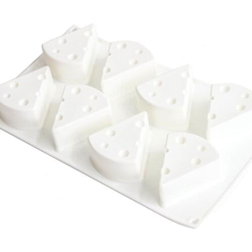 Cake Mould Eco-friendly Cheese Shape Silicone Baking Dessert Mold Supplies Home Cake Tools Birthday Party Kitchen Accessories