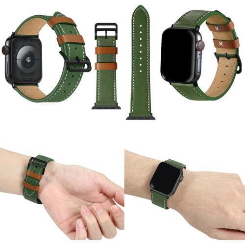Genuine Leather Strap Watch Band for Apple Watchband Wrist Bracelet iwatch Strap for Sport Watch Band Accessories New Hot