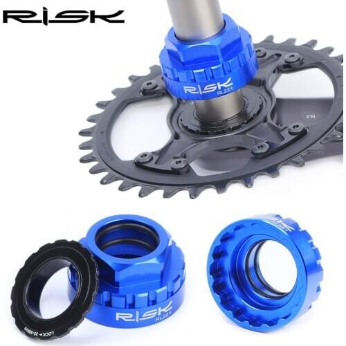 RISK Aluminum Bicycle Chainring Mount Tool For 12S Chainwheel Direct Mount Repair Tools For Shimano SM-CRM95/85/75 TL-FC41/FC41