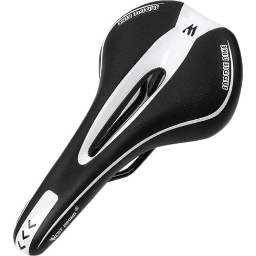 Bicycle Seat Saddle Hollow Comfortable Breathable Mountain Bike Seat Cushion Silicone Car Seat Bicycle Seat Bicycle Accessories