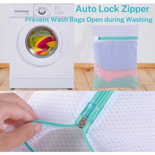Mesh Laundry Bags for Sweater,Blouse,Hosiery,Bras,Etc. Upgraded Laundry Bags for Travel Storage Organization (5 Set)