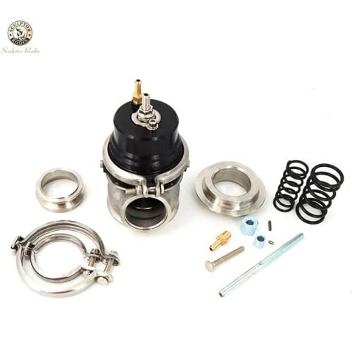 46MM 50MM 60MM Wastegate Turbo External Kit With V-band Flange & Clamp Universal Turbo External Waste Gate For Turbo Manifold