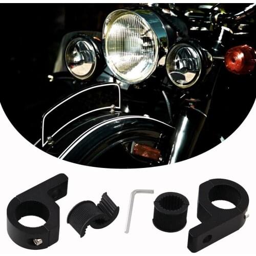 20-30mm Car Motorcycle Headlight Clamps Brackets Tube Clamp Kit For Motorcycle Light Mount