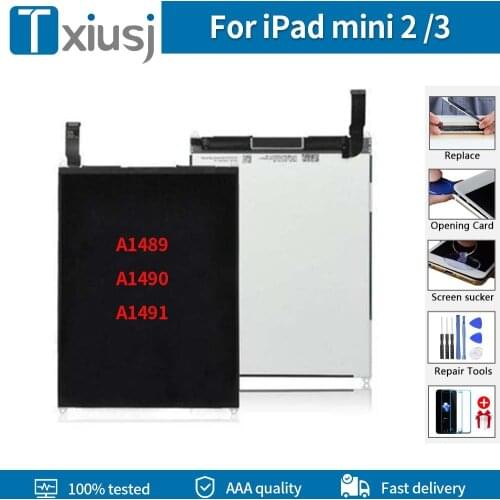7.9" LCD For iPad Mini 2 3 A1489 A1490 A1491 LCD Display Touch Screen Digitizer Assembly For iPad Mini 2nd 3rd Replacement