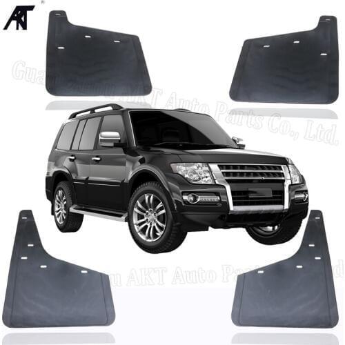Mud Flaps for Mitsubishi Pajero Montero 2007 - 2016 Front & Rear MUD FLAPS SPLASH GUARDS FENDER MUDGUARD ACCESSORIES
