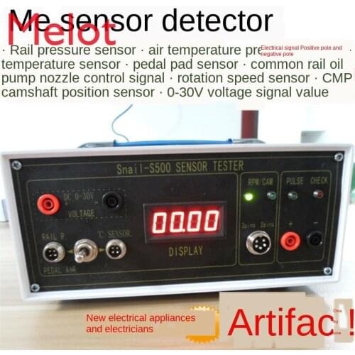 Common Rail System Sensor Detector Circuit Voltage Signal Value Tester Fuel Injection Pump Nozzle Control Signal