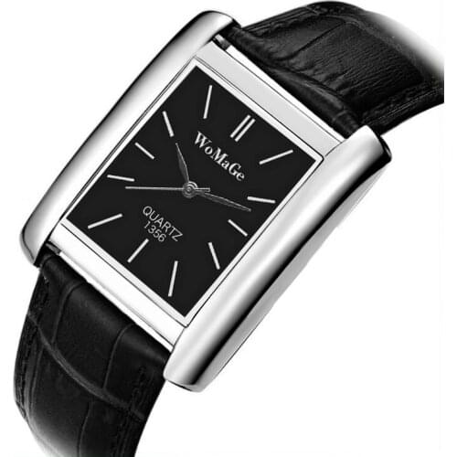 DaWhome Men's Watch With Leather Strap