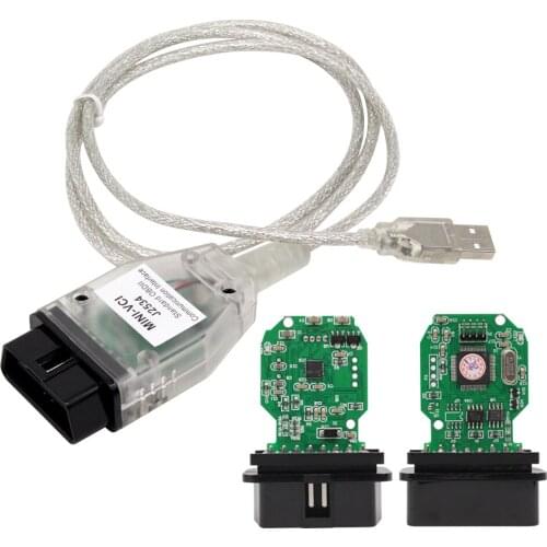 Best MINI VCI V14.30.023 Interface FOR TIS Techstream MINI-VCI FT232RQ Chip J2534 OBD2 Diagnostic Cable
