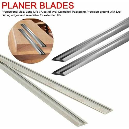 For MKT BOSCH For cutting wood 10Pcs 82mm Electric Planer Blades Boxed Useful