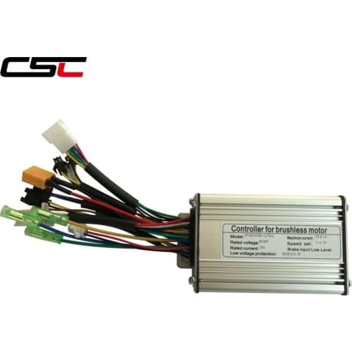 Electric Bicycle Brushless Gear Square Wave Dual Mode 6 Mosfet Bluetooth Controller 36V 250W 350W 500W KT Series Support LED LCD