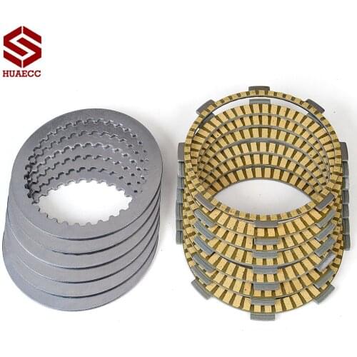JAER Clutch Friction Disc Plates for Honda CB250 Hornets 250 CBR250 MC19 MC22 VTZ250 H J K VT250 Magna 250 VTR250 VTR MC15 MC33
