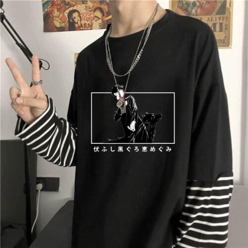 HUANHUSHENG Men's Long T-shirts