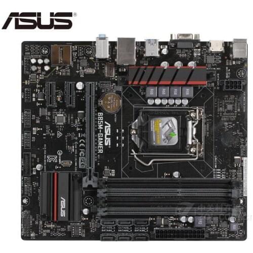 ASUS B85M-GAMER PC original motherboard LGA 1150 DDR3 USB2.0 USB3.0 32GB VGA SATA3 B85 used desktop motherboard