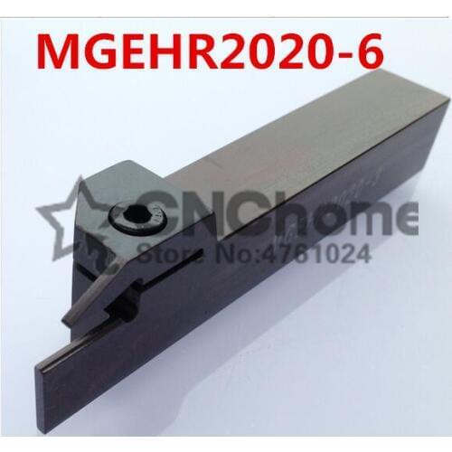MGEHR2020-6 20*20*125MM External Grooving Turning Lathe Bar Tool Holder For Lathe Machine CNC Cutting Turning Tool Set Holder