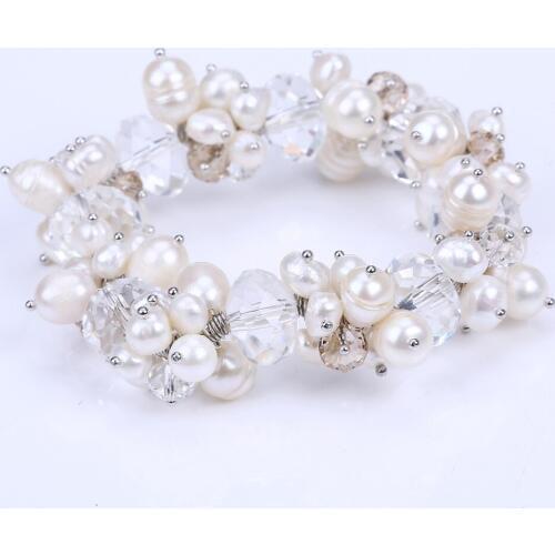 Fashion Pearl Bracelet Crystal Bohemia Boho Bracelet Jewelry