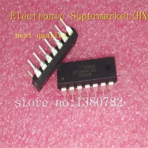 New original 10pcs/lots ATTINY84-20PU ATTINY84 DIP-14 IC In stock
