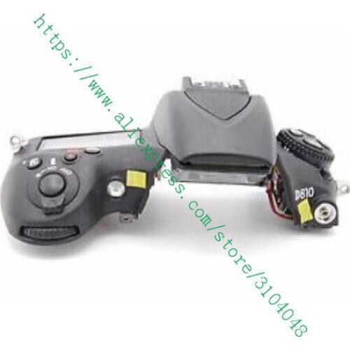 Original Top Cover Shell Unit with top lcd flash board Flex cable FPC for Nikon D810 Camera Replacement Repair Parts