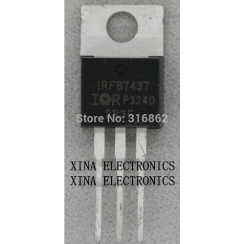 IRFB7437PBF IRFB7437 40V 195A TO-220 ROHS ORIGINAL 10PCS/lot Free Shipping Electronics composition kit