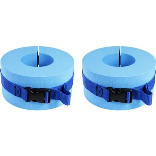 A Pair Foam Swim Aquatic Cuff Water Aerobics Float Ring Fitness Exercise Ankles 63HE