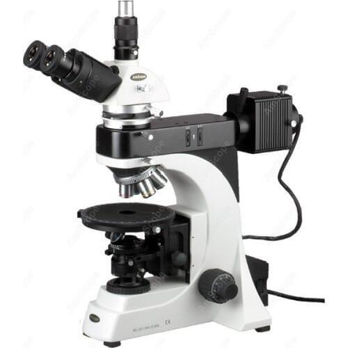 Polarizing Microscope-AmScope Supplies 50X-1000X Advanced EPI Trinocular Infinity Polarizing Microscope SKU: PZ600TB