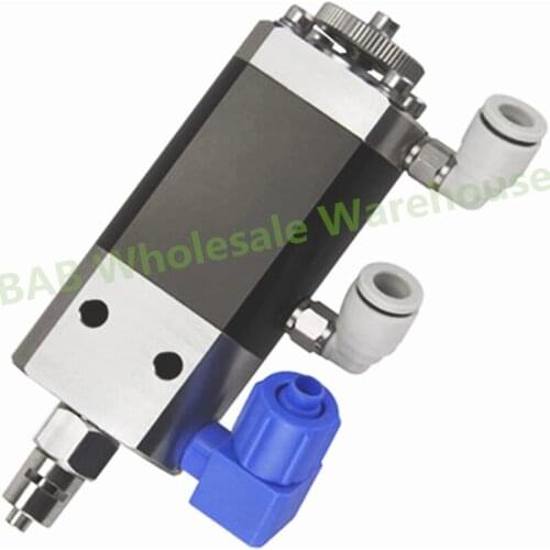 Precision Pneumatic Thimble Dispensing Valve UV Glue Dispenser 0.01ml Valve Precision Dispensing Valve