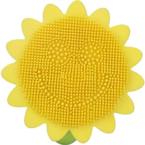 Baby Shampoo Brush Children Silicone Bath Rubbing Mud Massage Body Bath Brush Baby Bath Nursing Bath Rubbing Supplies