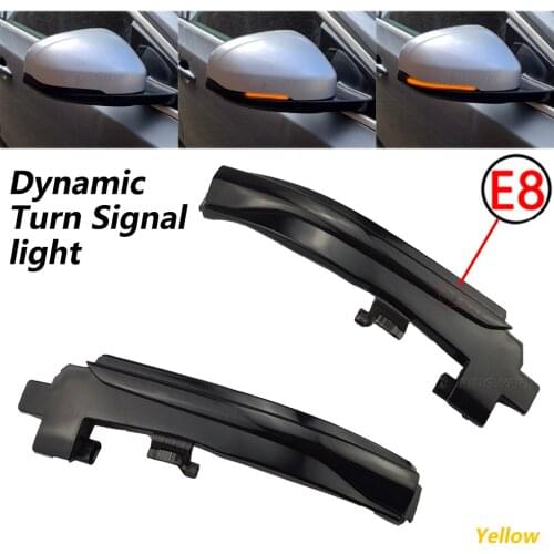 LED Dynamic Turn Signal Light For Volvo V40 CC II V60 S60 2011 2012 2013 2014 2015 2016 2017 2018 S80 V70 III