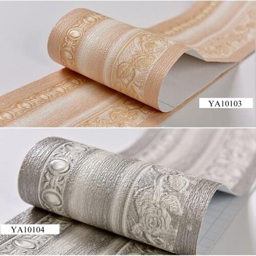 5M long Vintage Stickers Waistline Wall baseboard Waterproof Borders Kitchen bedroom living room Bathroom wall wallpaper