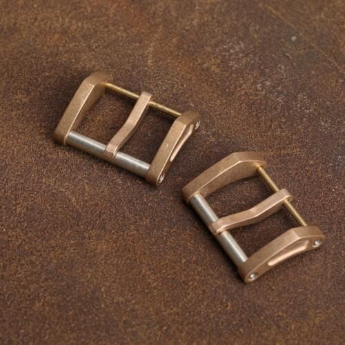 Screw Bronze Buckle 20 22 24MM For PAM111 441 Pure Copper Buckle, Accessories, Mens Retro And Old Oxidation