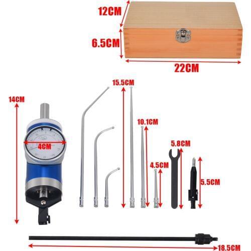 1 Set Coaxial Centering Indicator Metal Coaxial Centering Dial Test Indicator 0-3mm Center Finder Milling Tool 0.01mm Accuracy