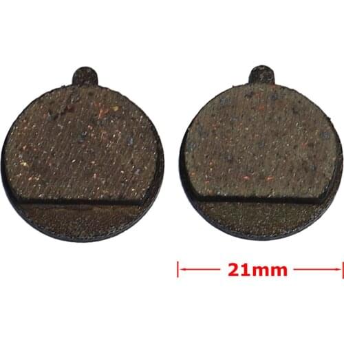 One Pair of Mountain Bike Hydraulic Disc Resin bicycle bike cycling disc brake pads semi-metallic brake pad