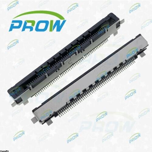 2pcs PROW connector pitch: 0.5mm 51p lcd screen lvds interface FI-RE51S-HF FI-RE51S-HF-R1500 JAE 51pin T