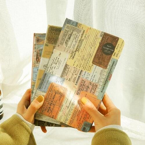 Notebooks And Journals Notepads Diary Agenda Weekly Planner Writing Paper For Students School Office Supplies Retro Style