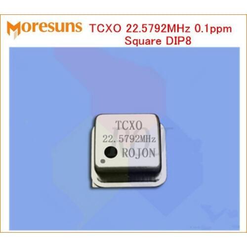 Fast Free Ship Sound DIY fihi temperature-compensation crystal oscillator TCXO 22.5792MHz 0.1ppm square DIP8