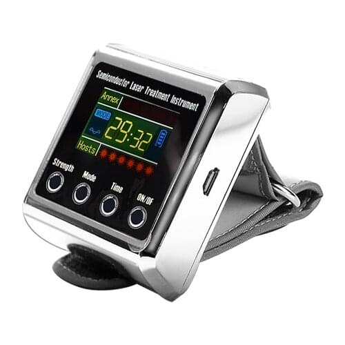 Diode LLLT for Diabetes Hypertension Treatment Diabetic 650nm Laser Physiotherapy Wrist