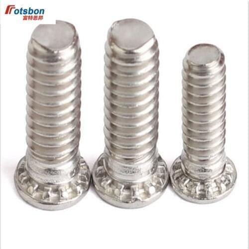 FH-M3-8 Round Head Studs Self-clinching Blind Rivet Protruding Stud Clinch Pins Screw Platen Screws Sheet Metal Vis PEM Standard