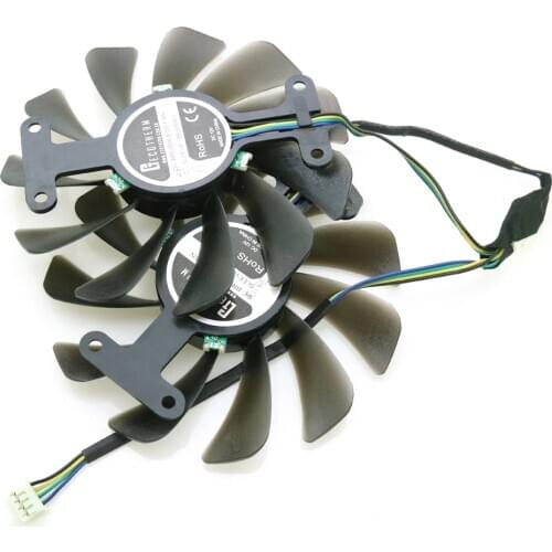 GF10012H12SPA 12V 0.5A 95mm 4Pin For ZOTAC GeForce GTX 1080 AMP Graphics Card Cooling Fan