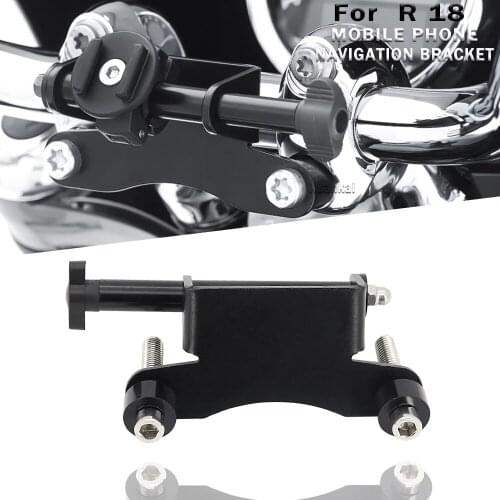 Motorcycle GPS Mobile Phone Handlebar Navigation Support For bmw r 18 r18 Classic r 18 2020 2021- Bike Mobile Phone Holder