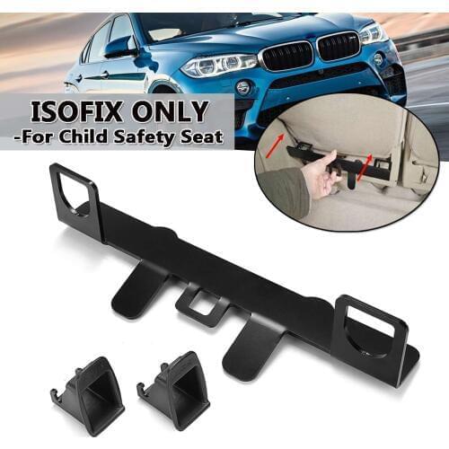 New Car ISOFIX Latch Connector Interfaces Bracket For Child Safety Seat New Seat Belt Buckle Bracket Guide Stand Holder