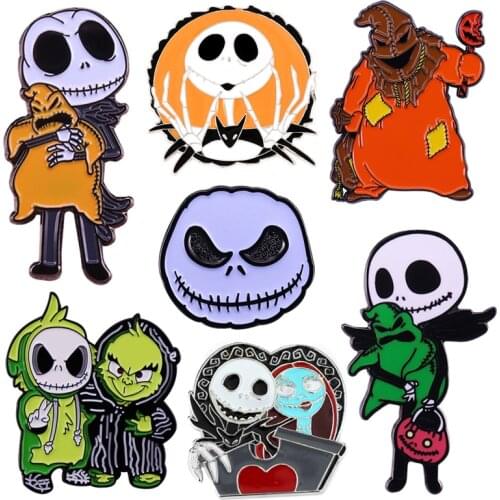 PF995 Christmas Cute Collection Enamel Lapel Pin Badge Pins Clothes Backpack Decoration Jewelry Accessories Gifts for Friends