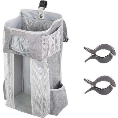 Hanging Diaper Caddy Baby Bed Organization Baby Diaper Holder Baby Product Organizer