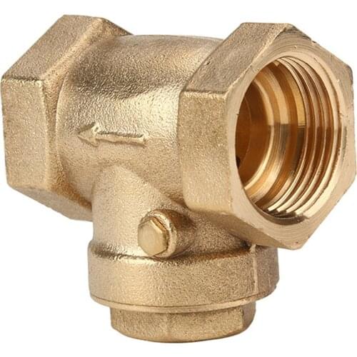 3/4 Inch BSPP Swing Check Valve Prevent Water Backflow Golden DN20