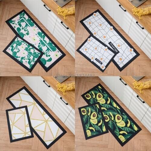 Rubber Floor Mats, Simple Wind, Door-to-door Floor Mats, Bathroom, Bathroom, Kitchen Door, Floor Mats