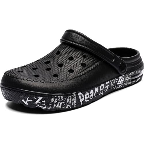 New Men Shoes Home Light Crokks Clogs Slippers Flip Flops Non-slide Beach Causual Outdoor Sandals Croc